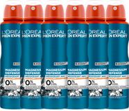 L'Oréal Paris Men Expert Magnesium Defense Deodorant Spray 48H - 6 stuks