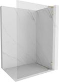 Mexen Lunar L paroi de douche Walk-in droite 60 x 200 cm, transparent 8 mm, or