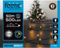 Feeric Lights & Christmas - Lichtslinger - 50 m - Warm Wit
