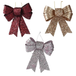 Decoris Kaemingk Strik plastic l11.5b10.5h2.5 cm a3 G Decoris