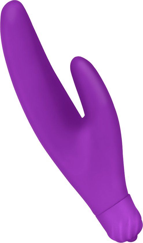 EIS Mini Rabbit Vibrator van Siliconen (13,5 cm) - Paars