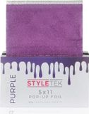 Styletek - Voorgevouwen 5x11 Paarse Pop Up Folie - 500st
