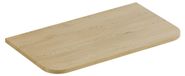 Oakley Moderne, Élégante Vasque de Salle de Bain, 80cm, Bois de Chêne