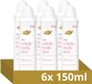 Dove Whole Body Deodorant Spray Raspberry & Rose 6 x 150 ml