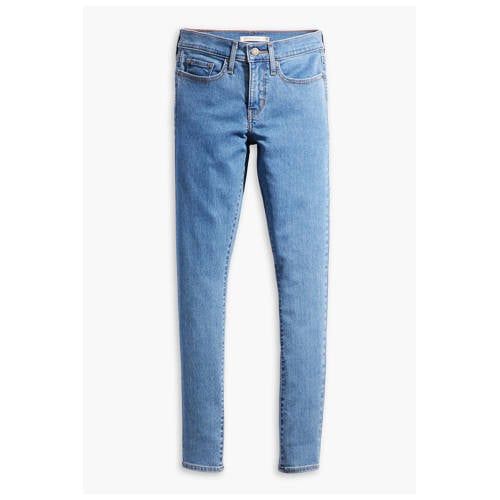 Levi's High Waist Skinny Jeans - Medium Blue Denim