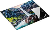 Chefcare Inductie Beschermer Waterval in IJsland - 65x52 cm - Multicolor