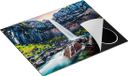 Chefcare Inductie Beschermer Waterval in IJsland - 65x52 cm - Multicolor