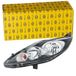 HELLA 1EJ 247 045-311 Halogeen/FF-Koplamp ECE - voor rechtsrijdend verkeer - Links voor