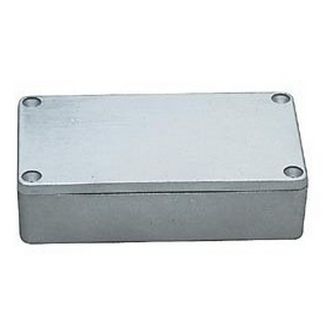 Fixapart BOX G106 Elektriciteitsdozen grijs aluminium 11,50 x 6,50 x 3,00 cm
