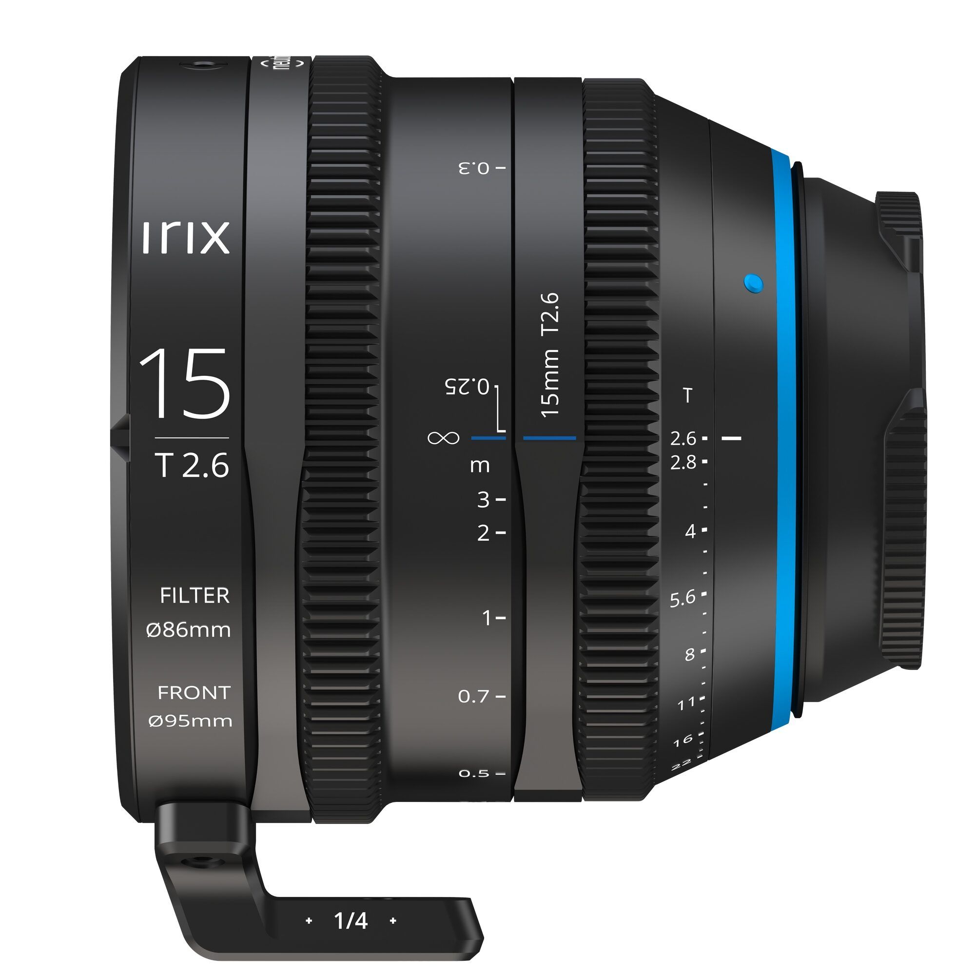 Irix 15mm T2.6 Cine - Micro Four Thirds (MFT) - Zwart