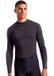 Pearl Izumi Transfer Wool Base Manches Longues Sous-vêtement Gris L Homme