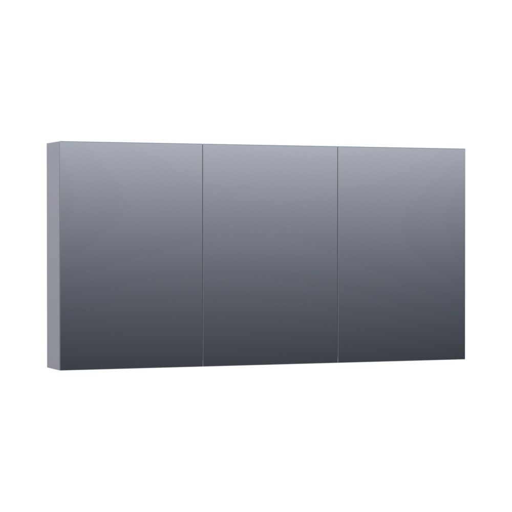 Tapo Dual spiegelkast 140 mat grijs
