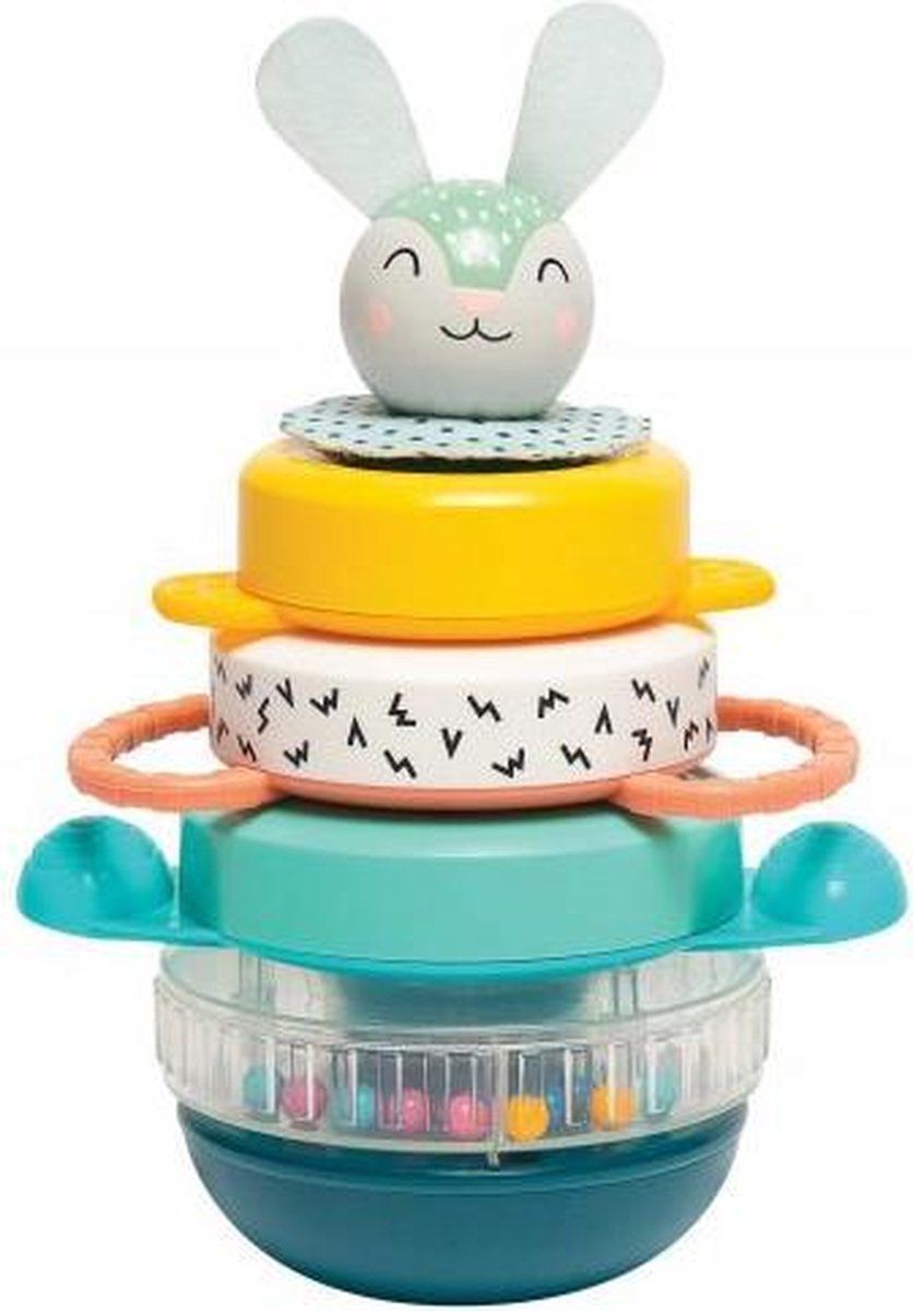 Taf Toys Speelgoedstapelaar Konijn Junior 25 cm - Multicolor