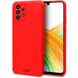 COOL Accesorios COOL Samsung A336 Galaxy A33 5G Hoes Rood Silicone