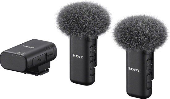 Sony ECM-W3 Draadloze Microfoon - Zwart