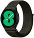 By Qubix Qubix - Sport Loop nylon bandje - Leger groen - geschikt voor Huawei Watch GT 6 / GT 7 / GT 6 pro / GT 7 pro - 46mm