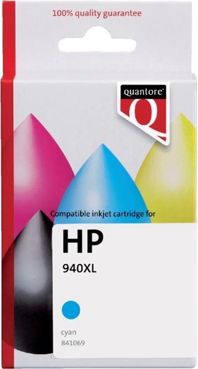 Quantore Inkcartridge hp 940xl c9407ae hc blauw