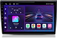 Fiat Bravo (2007-2012) Autoradio avec 6+128Go de stockage, CarPlay, écran 9 pouces, Android 15, DAB+, commande au volant, navigation GPS, 4G, Wi-Fi, Bluetooth, USB et un processeur 8 cœurs