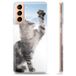 Samsung Coque Samsung Galaxy S21+ 5G en TPU - Chat