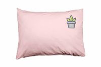 Bona Basics Decoratieve kussenhoes Lichtroze 50x35 cm