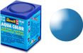 Revell Hobbyverf Acrylverf Aqua #50 Light Blue Gloss 18 ml
