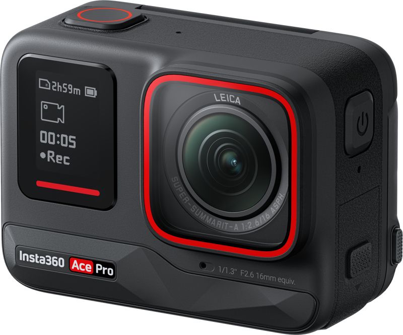 Insta360 Ace Pro Action Camera - 8K Ultra HD, 48MP, Wi-Fi, 179.8g