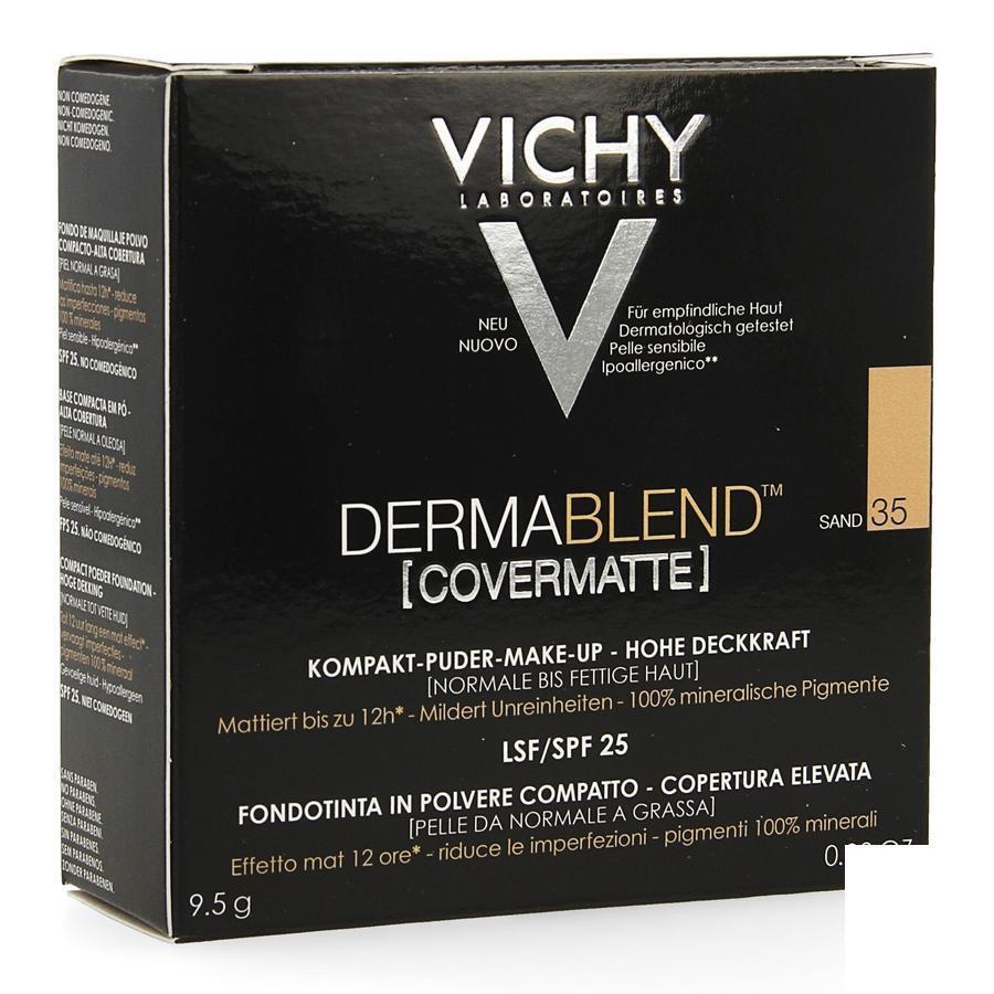 Vichy Dermablend Covermatte 35 Sand Poeder 9 5gr