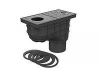 Regenpijp dakgoot afvoer regengootbak DN 110 325 A