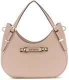 GUESS Lefia Small Satchel Bag Simply Taupe
