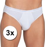 Sloggi 3x Basic Mini Slip Heren Wit