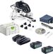 Festool KAPEX KSC 60 EB-Basic scie à onglets et coulissante sans balai 18 V / 36 V 216 mm + 2x batterie 8,0 Ah + chargeur double + Systainer