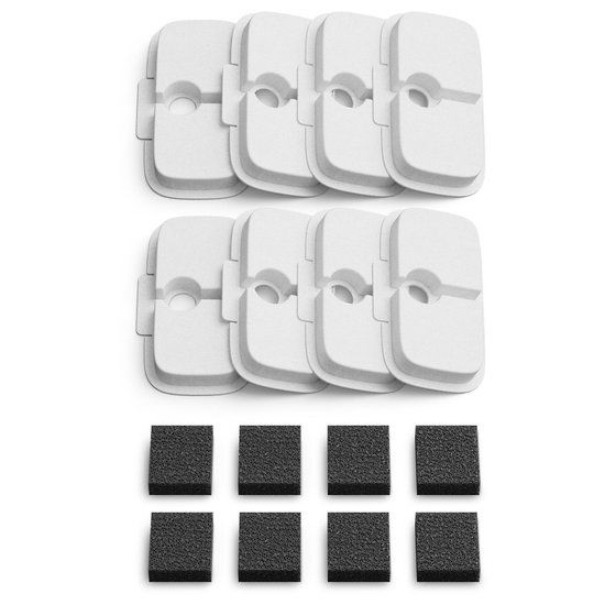 Petlibro Dockstream Vervangingsfilter - Waterfontein - 8 stuks - Wit