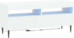 vidaXL tv-meubel HAARLEM 100 x 35 x 43 cm Wit Bewerkt hout