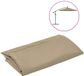 vidaXL Vervangingsdoek voor tuinparasol 300 cm Taupe
