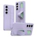 Samsung Coque hybride Smart Galaxy S26+ avec poignée debout - Violet