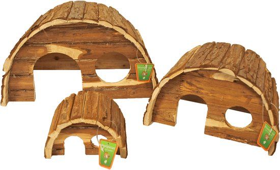 Gebr. de Boon Knaagdierhuis halfrond natural
