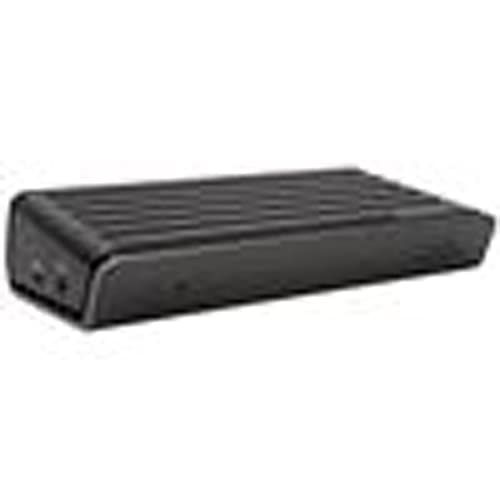 Targus Universal USB-C Dual Video 4K dock met stroom, zwart (Renewed)
