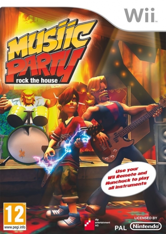 dtp entertainment AG Music Party Rock the House Nintendo Wii