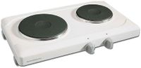 Rommelsbacher THS 2015 - White Sealed Plate Hob - 2 Zones - Countertop