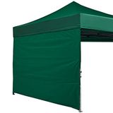 ABCCANOPY Instant zonnescherm voor partytent, 304 x 304 cm, alleen zijwand alleen, geen frame en bovenkant, bosgroen