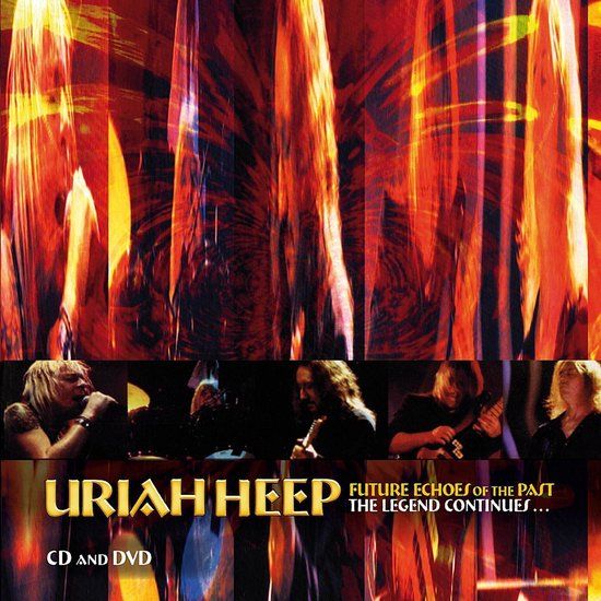 Uriah Heep - Future Echoes Of The Past (CD+DVD) - Digipack - 3 stuks