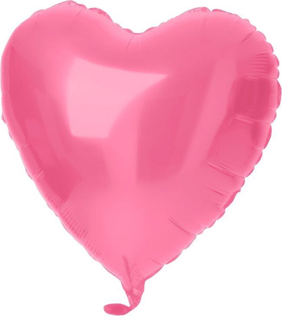 Folat Party Products 18in/45cm Heart Matt Pink