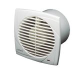 Cata Extra platte afvoerventilator B-15 Plus, vermogen 28 W, wit
