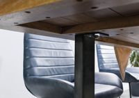 MASSIVMOEBEL24.DE chaise de salle à manger FREEFORM blanc bois massif démonté