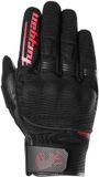 Furygan Jet D3O Evo Motorhandschoenen voor heren, zwart-rood, maat L