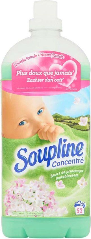 Soupline Wasverzachter Lentebloesem 1,3L (52 wasbeurten)
