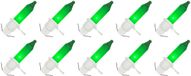 OE Lightning Reserve Kerstlampjes - 10 stuks - Witte Insteek Fitting - 2.5V/0.425W - Groen Licht
