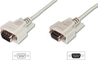 Digitus - VGA (D-Sub) naar VGA (D-Sub) female - 5 m - Beige