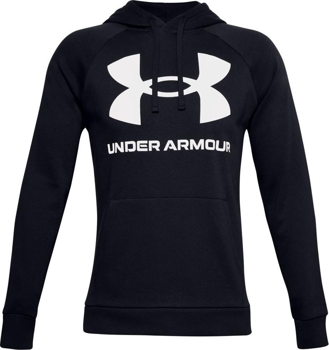 Under Armour Heren Rival Fleece Big Logo Hd Sportieve Hardloopcapuchon Met Losse Fit, Comfortabele en Warme Hooded Jumper voor Heren