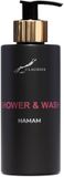 Splashbox Cosmetics Shower & Wash Hamam 300 ml - gouden pomp